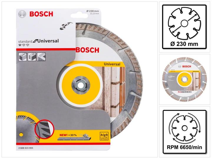 Image du produit Bosch Professional Zubehör Disque diamant PRO Multi Material, 230 x 22,23 mm