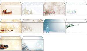 Produktbild Sigel Snow Star Weihnachten (11 x 22 cm, 25 x)