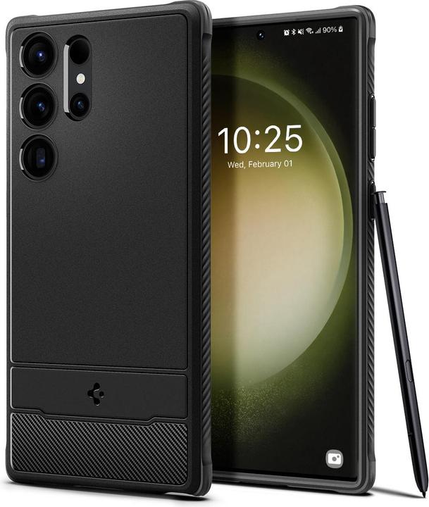 Actual product image Spigen Rugged Armor (Samsung Galaxy S23 Ultra)