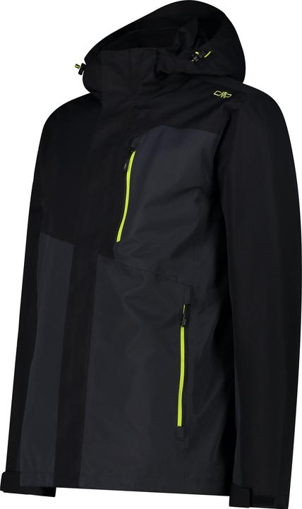 Actual product image CMP Campagnolo Jacket Zip Hood Detachable Inner Jacket (50, L)