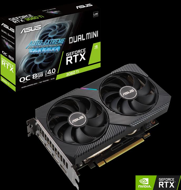 Immagine prodotto ASUS GeForce DUAL RTX 3060 Ti O8G MINI V2 (8 GB)