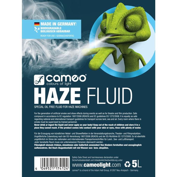 Produktbild HAZE FLUID 5 L Hazefluid (Nebelfluid)