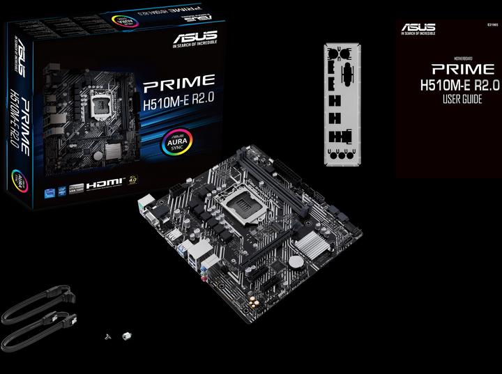 Actual product image ASUS PRIME H510M-E R2.0 (LGA 1200, Intel H510, mATX)