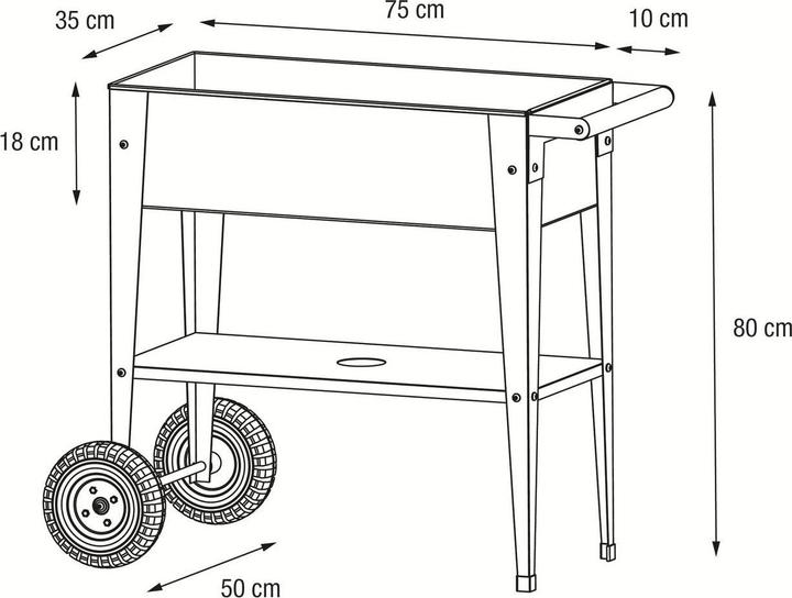 Produktbild Herstera Urban Garden Trolley