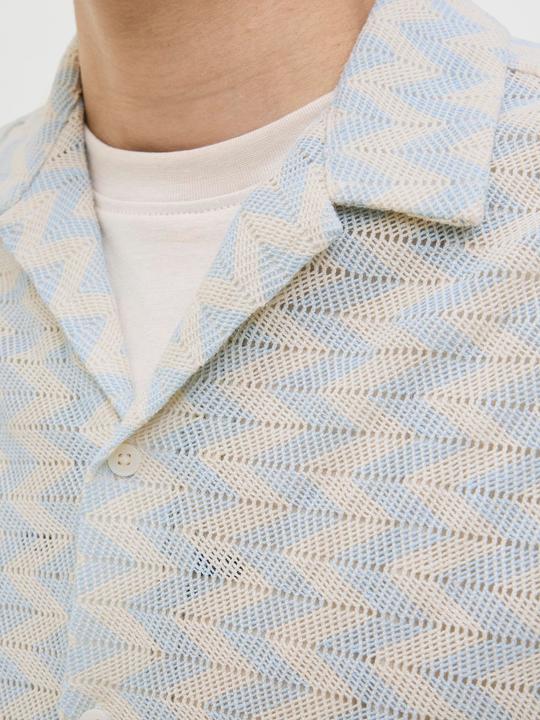 Produktbild Jack & Jones Jorsummer Luke Texture Resort Shirt Ss (S)