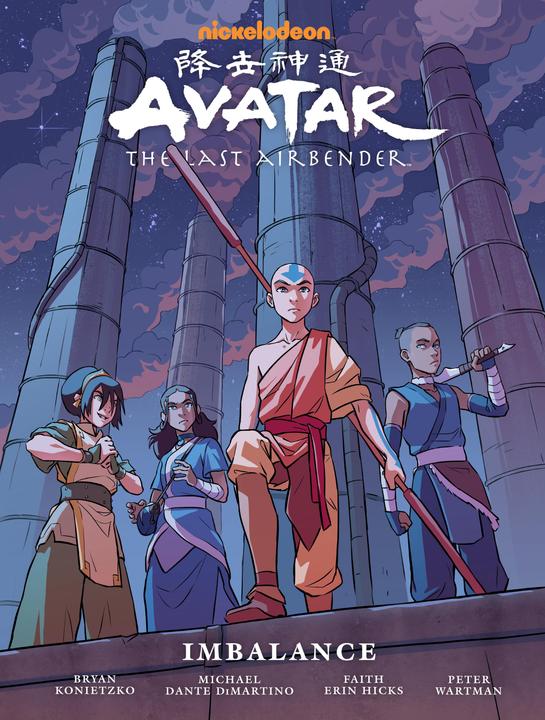 Image du produit Dark Horse Avatar: The Last Airbender--Imbalance Library Edition (Anglais, Bryan Konietzko, Faith Erin Hicks, Michael Dante DiMartino, 2020)