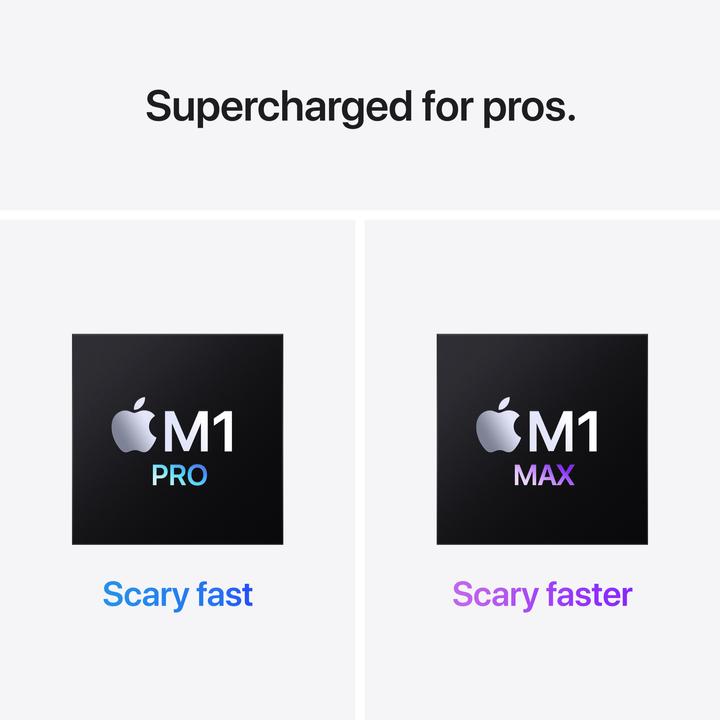 Image du produit Apple MacBook Pro – Late 2021 (14", M1 Pro, 16 Go, 1000 Go)