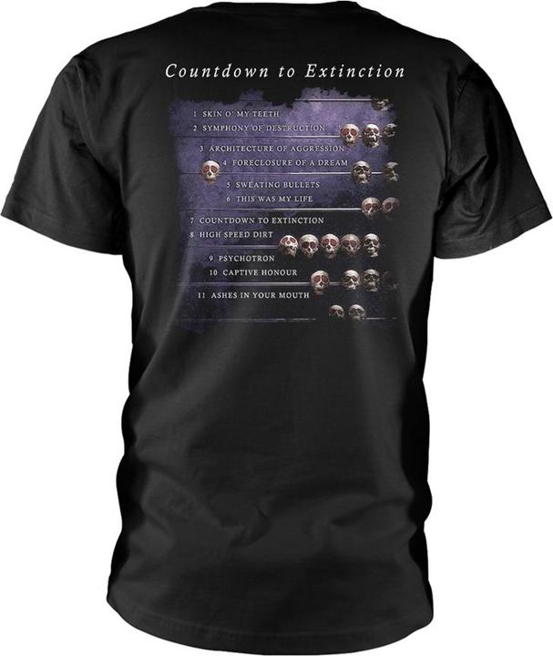 Produktbild Megadeth Countdown To Extinction TShirt (3XL)