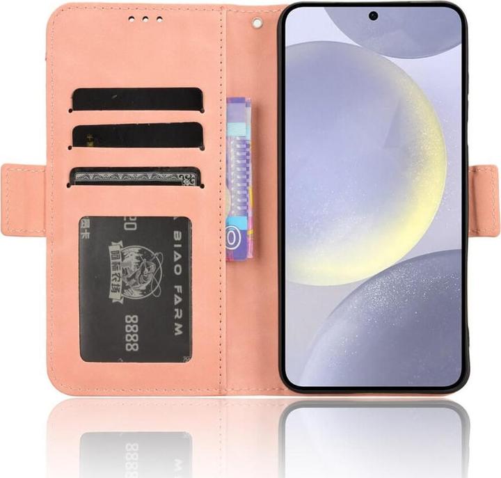 Actual product image Cover-Discount Galaxy S25+ Plus - Etui viele Kartenfächer (Samsung Galaxy S25+)