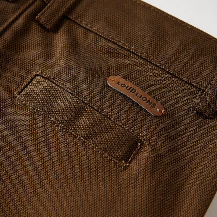 Actual product image VidaXL Children's trousers Cognac 116,Material: 60 % cotton. 37 (116)