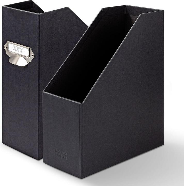 Image du produit Rössler Porte-revues S.O.H.O. Noir A4 Noir (A4)