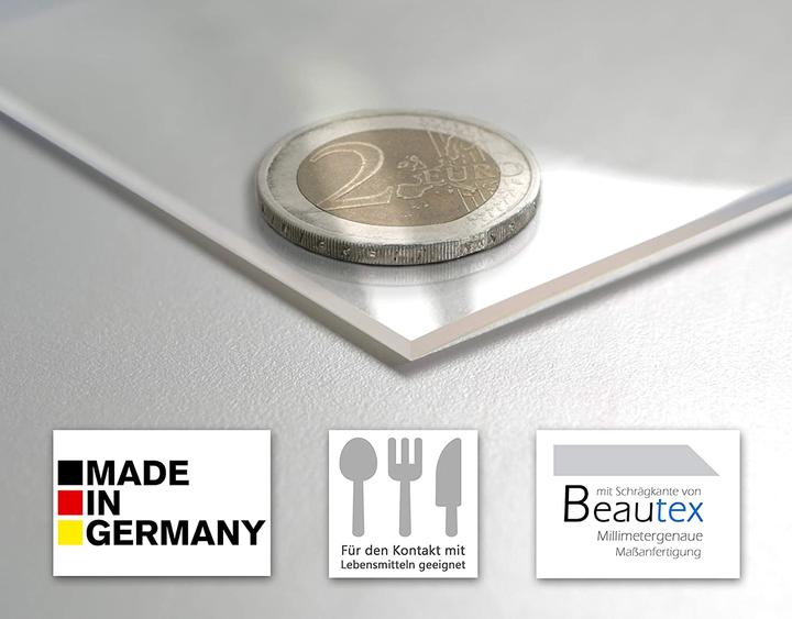 Produktbild Beautex Glasklar Folie (110 x 170 cm)