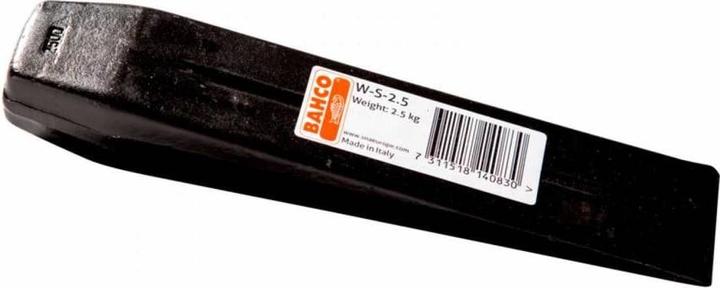 Actual product image Bahco Traditional steel splitting wedge, 250 mm, 2 kg