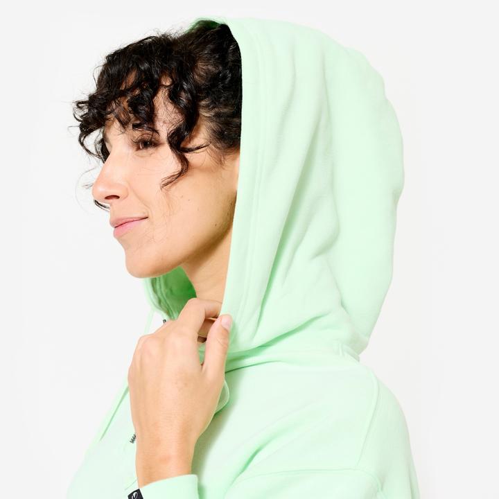 Actual product image Domyos Hoodie Damen Oversize - 520 hellgrün (L)