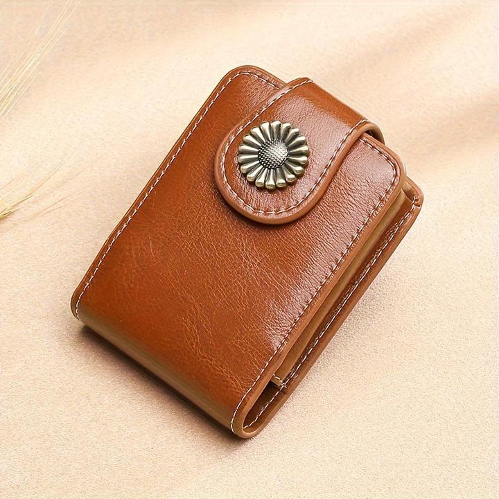 Produktbild Only-Bags.Store Modische Mini-Makeup-Tasche, tragbares Makeup-Etui mit Spiegel und Lippenstift-Fach