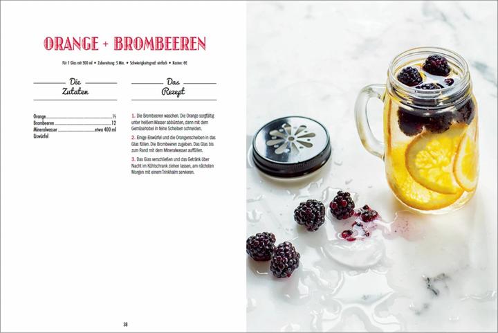 Image du produit Detox Wasser - zum Fasten, Abnehmen und Wohlfühlen. Mit Früchten, Gemüse, Kräutern und (Allemand, Sonia Lucano, 2021)