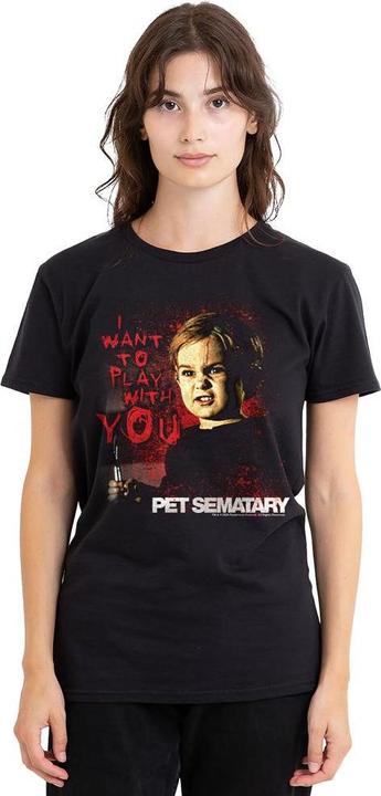Produktbild Pet Sematary I Want To Play TShirt (S)
