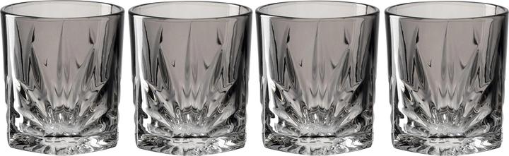 Leonardo Verre à whisky Capri 330 ml, 4 pièces, Gris (3.30 dl, 4 x, Verre à whisky)
