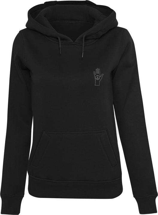 Actual product image Merchcode LadiesPeace - Scribble Hand Black Hoody - 161483 (S)