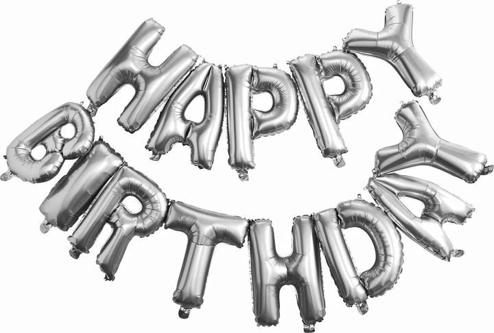 Image du produit Ginger Ray Guirlande de ballons Happy Birthday