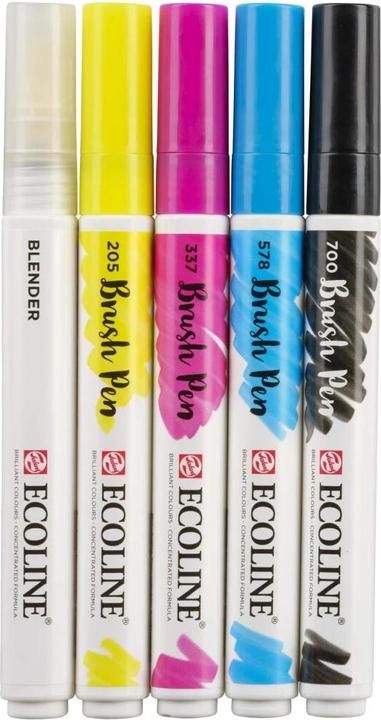 Productafbeelding Talens Penseelpen Primair (Veelkleurig, 5 x)