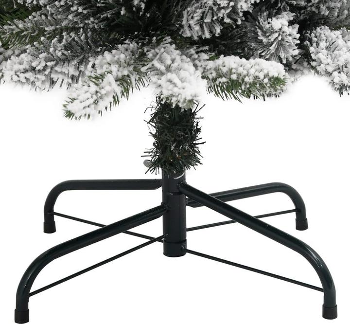 Produktbild VidaXL Künstlicher Weihnachtsbaum Schlank mit Schnee 240 cm PVC & PE (240 cm)