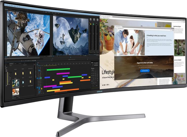 Produktbild Samsung LC49RG90SSRXEN (5120 x 1440 Pixel, 49")