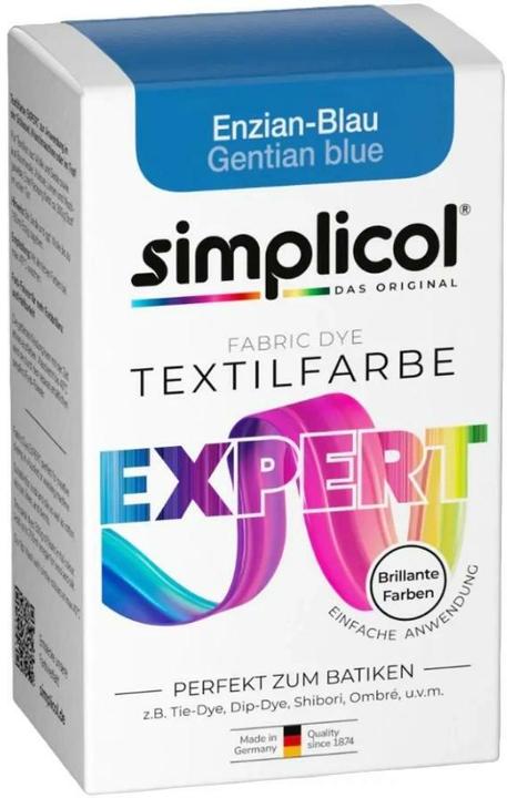Actual product image Simplicol Textile colour expert (Gentian blue, 150 ml)