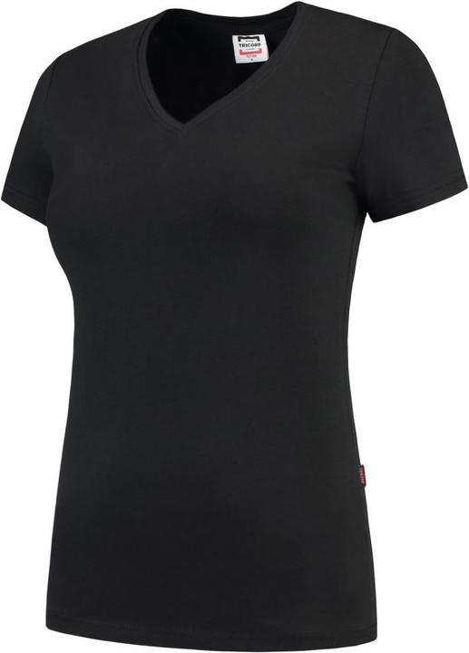 Image du produit Tricorp T-shirt col V Fitted femme Noir Gr. XXL (XXL)