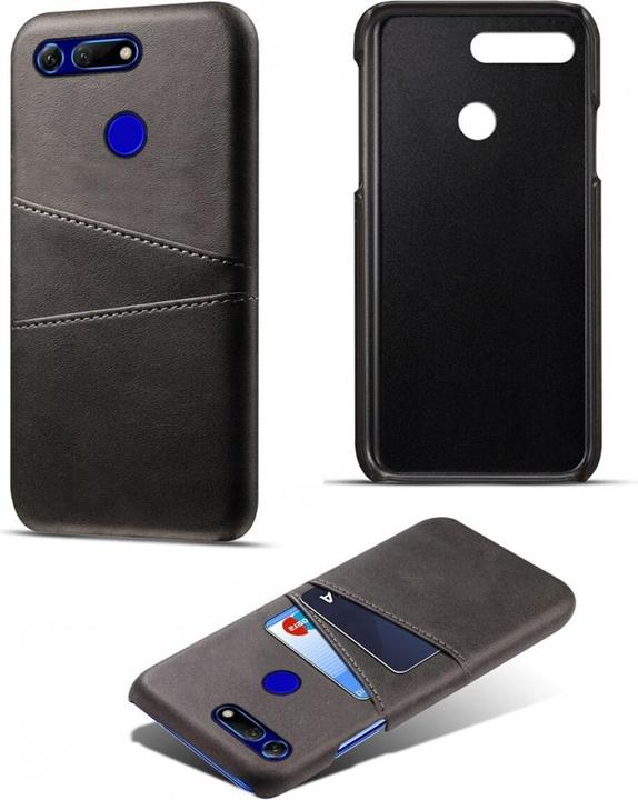 Actual product image Screenguard Honor View 20 CardCaddy Leather Backcase with Card Pockets (Honor View 20)
