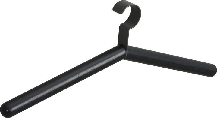 Produktbild Rowico 4er-Set Design-Kleiderbügel Milford 45 x 18 cm - Schwarze Eiche (4 x)