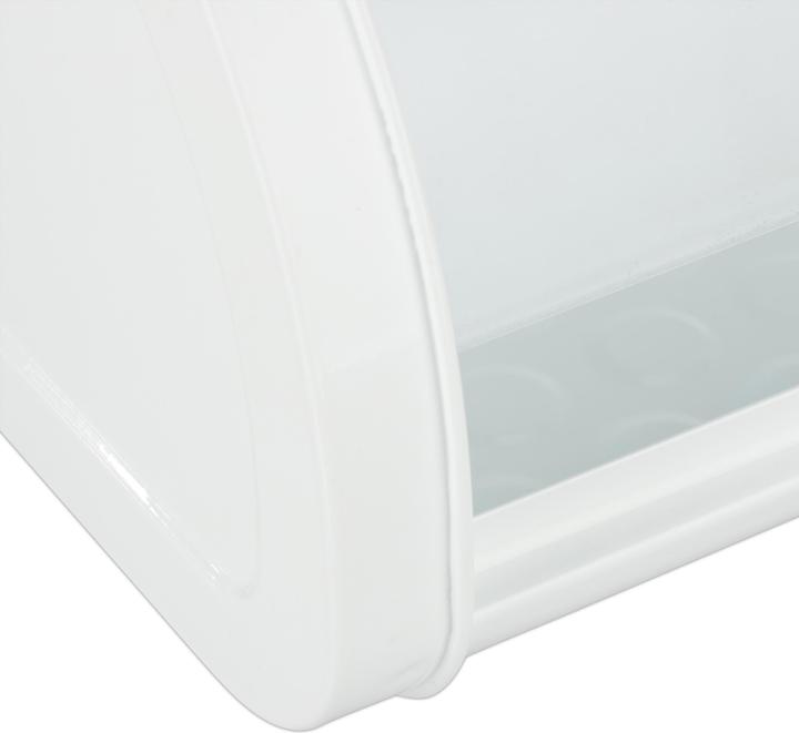 Image du produit Relaxdays Boîte à pain blanche, rangement