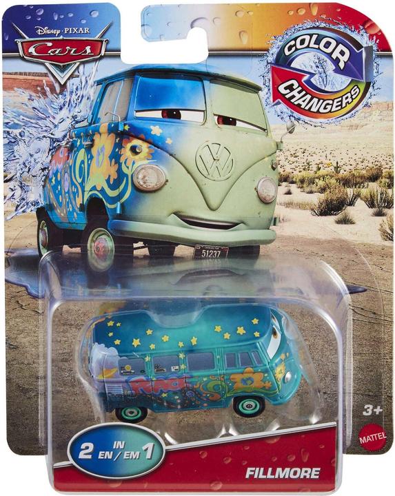 Actual product image Mattel Cars Color Changers