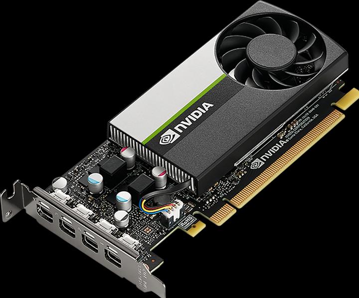 Image du produit PNY Quadro T1000 GDDR6 4xmDP LP (4 Go)