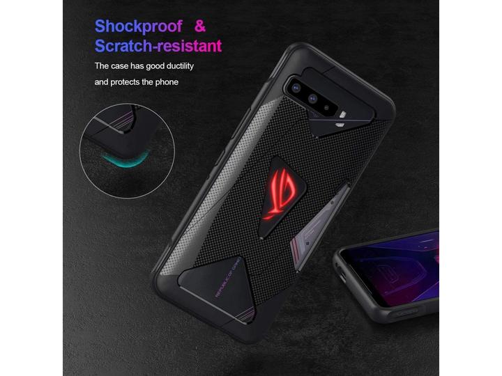Actual product image Screenguard Asus ROG Phone 3 Stealth Hull TPU Case (Asus ROG Phone)