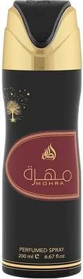 Lattafa Perfumes Lattafa Mohra Perfumed Deodorant Spray for Women 6.7 Ounce (Spray, 6.70 ml)