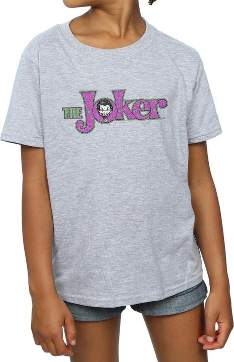 Immagine prodotto The Joker Crackle Logo Maglietta Ragazze (152, 158)