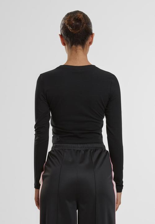 Actual product image Urban Classics Ladies Organic Cropped Longsleeve (S)