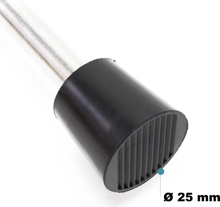 Image du produit Wiltec Guide de porte à pédale 118-146mm en Acier inoxydable Butoir de porte Amortisseur de sol Bloq