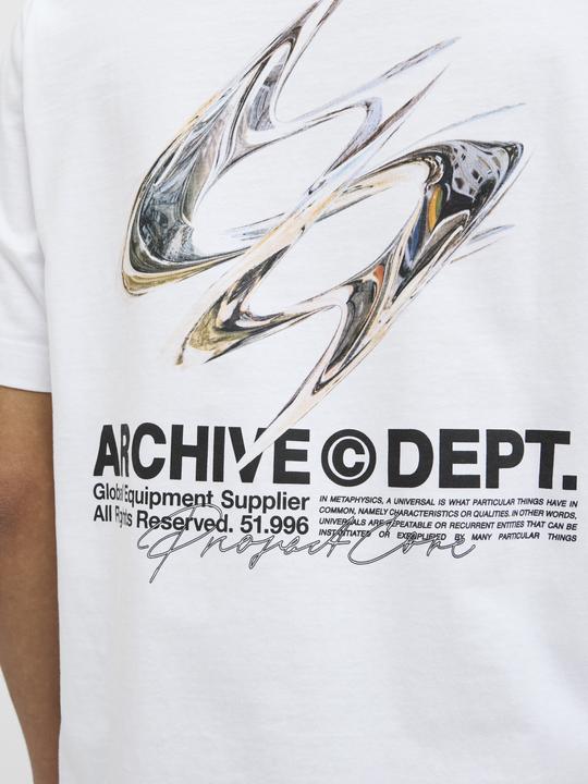 Actual product image Jack & Jones Jcodynamic Dust Tee Ss Crew Neck Ln (M)