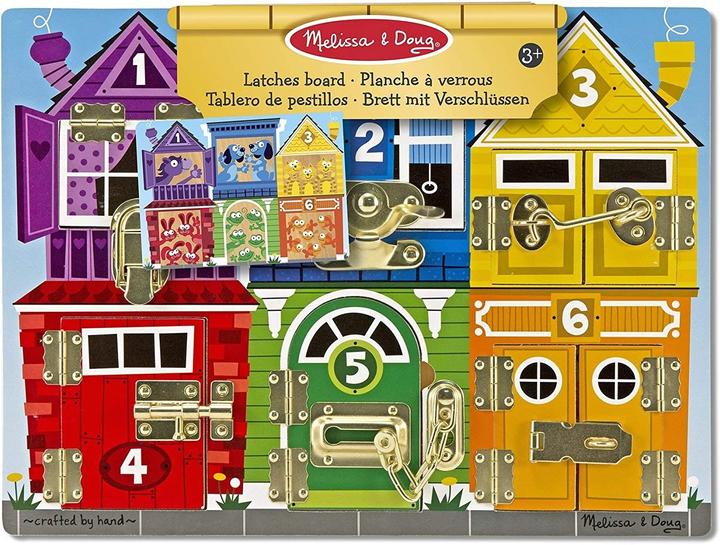 Melissa & Doug Brett mit Verschlüssen