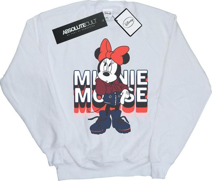 Actual product image Disney Mens Minnie Mouse In Hoodie Sweatshirt (S)