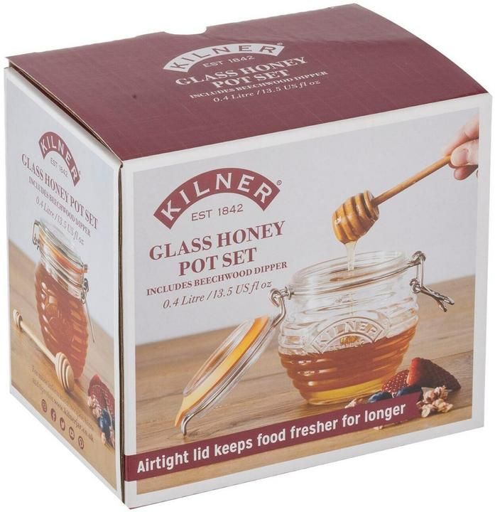 Image du produit Kilner Pot de miel et cuillère (0.40 l)