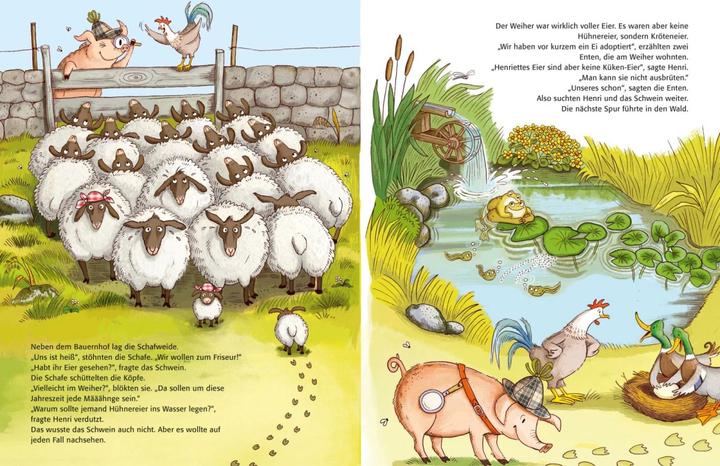 Produktbild Henri und Henriette 4: Die Eier sind weg! (Deutsch, Christiane Hansen, Cee Neudert, 2023)