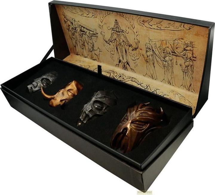 Image du produit Fanattik ELDER SCROLLS V SKYRIM -Set 4 Masques de Prêtre Dragon Edition Limitée