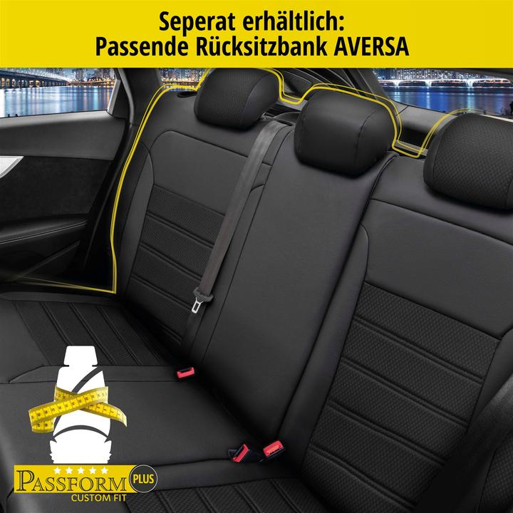 Immagine prodotto Walser Coprisedili per Audi A6 Avant (4G5, 4GD, C7) 05/2011-09/2018, 2 coprisedili singoli
