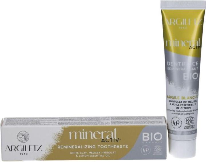 Actual product image Argiletz Toothpaste lemon organic (75 ml)