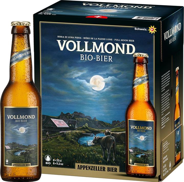 Image du produit Appenzeller Bier Pleine Lune (6 x 33 cl)