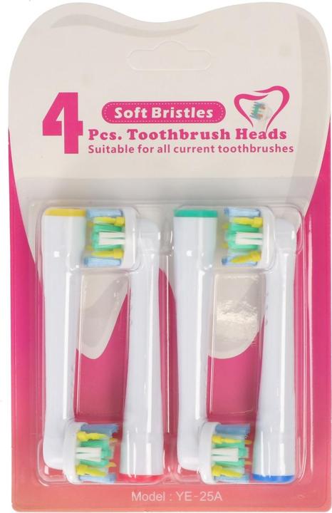 Immagine prodotto AccuCell Testina per spazzolino da denti a pulizia profonda per spazzolini elettrici Oral-B, 4 pezzi (4 x)
