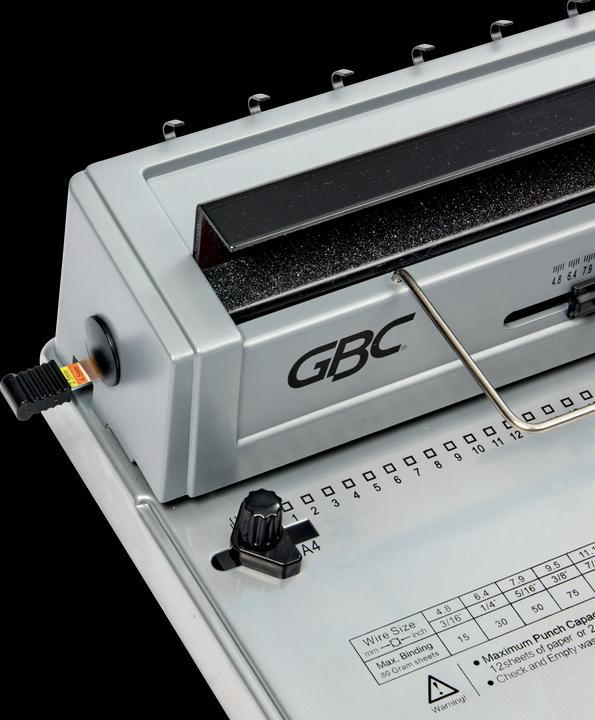 Actual product image GBC Wire Binding Machine W12 (Wire binding)